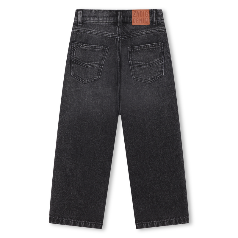 Cotton jeans ZADIG & VOLTAIRE 
                    GIRL