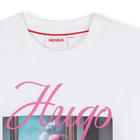 T-shirt de manga curta HUGO 
                    GIRL