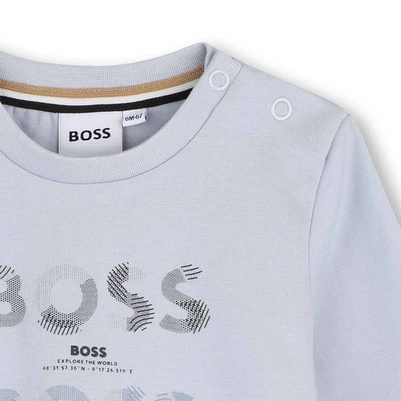 Camiseta de manga longa BOSS 
                        BOY