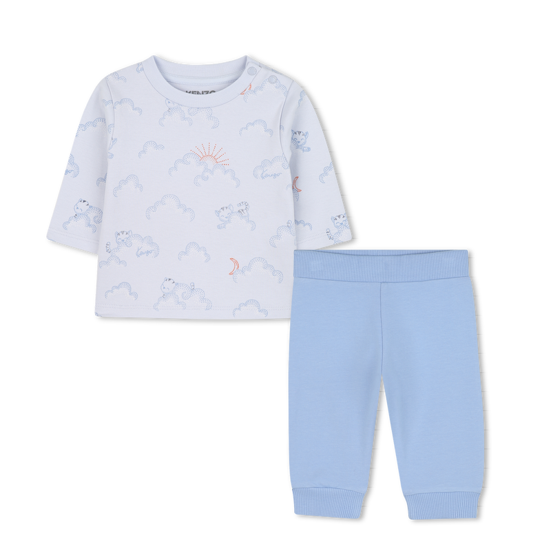 Conjunto de camiseta + calça KENZO KIDS 
                    BOY
