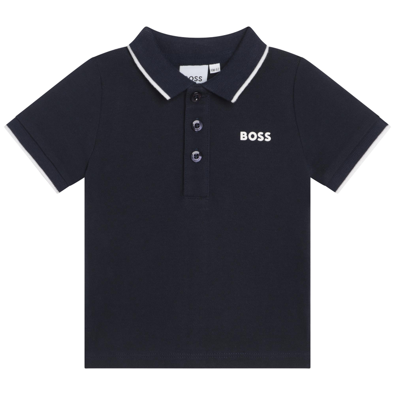CAMISA POLO DE MANGA CURTA BOSS 
                        BOY