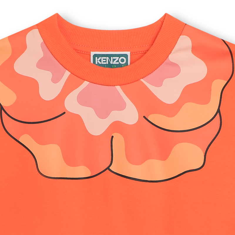 Sweatshirt em moletão leve KENZO KIDS 
                    GIRL