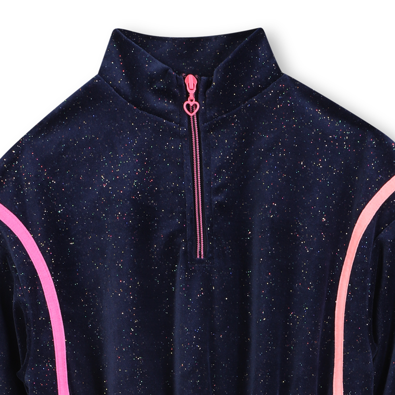 Vestido de veludo brilhante BILLIEBLUSH 
                    GIRL