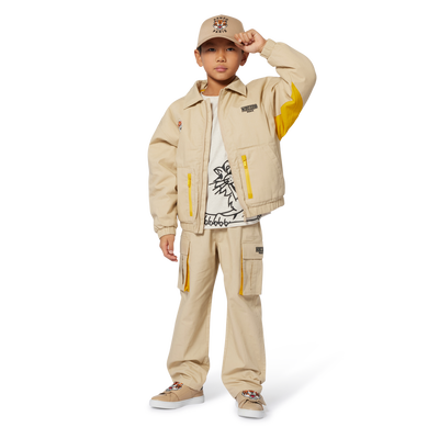 Calças de algodão KENZO KIDS BOY