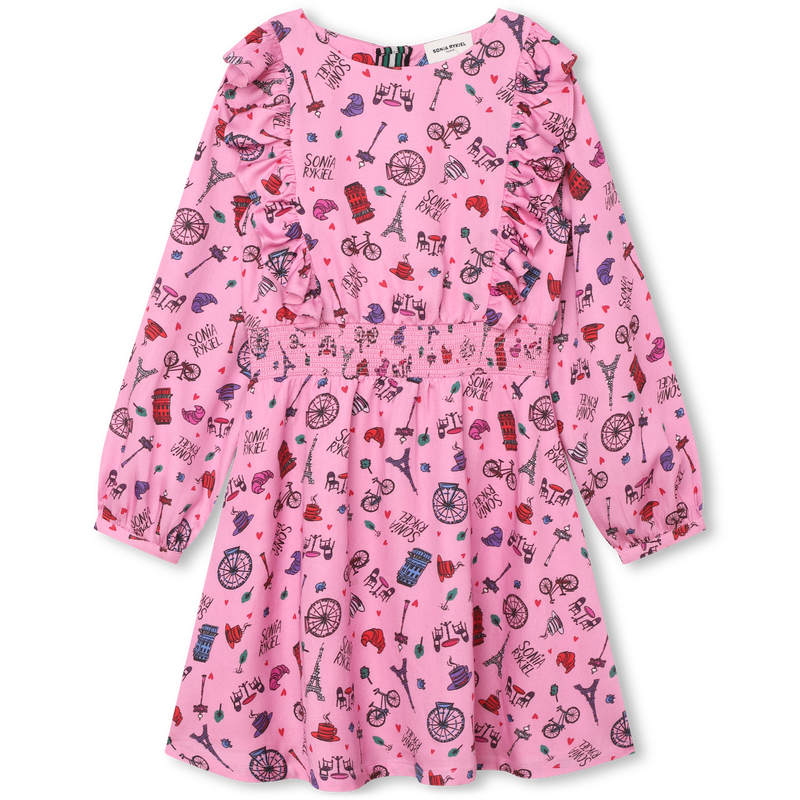 VESTIDO MANGAS COMPRIDAS