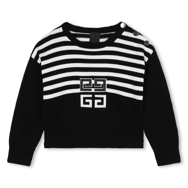 Camisola de algodão e caxemira GIVENCHY 
                    GIRL