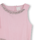 Vestido com mangas assim&eacute;tricas GIVENCHY 
                    GIRL