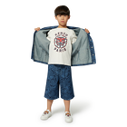 Bermudas de ganga estampadas KENZO KIDS 
                    BOY