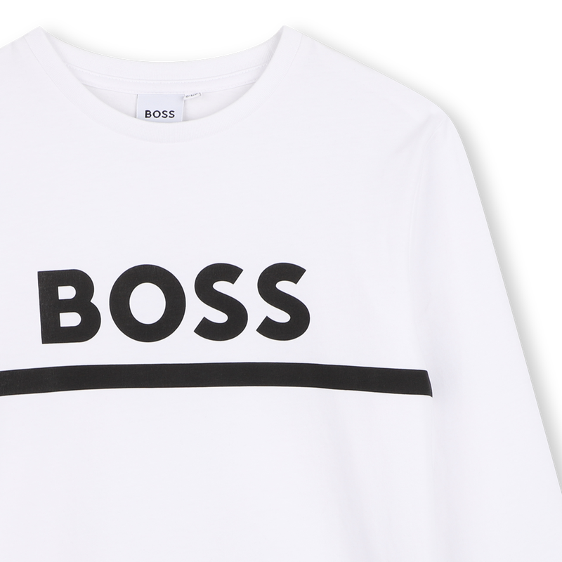 T-SHIRT MANGAS COMPRIDAS BOSS 
                        BOY