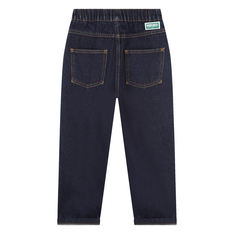 Five-Pocket Cotton Jeans KENZO KIDS 
                    UNISEX