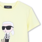 T-shirt de manga curta KARL LAGERFELD KIDS 
                    BOY