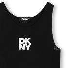 Vestido strappy DKNY 
                    GIRL