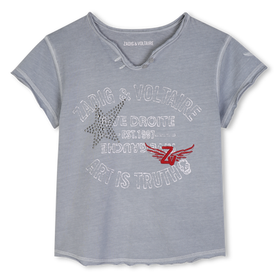 Camiseta de mangas curtas ZADIG & VOLTAIRE GIRL