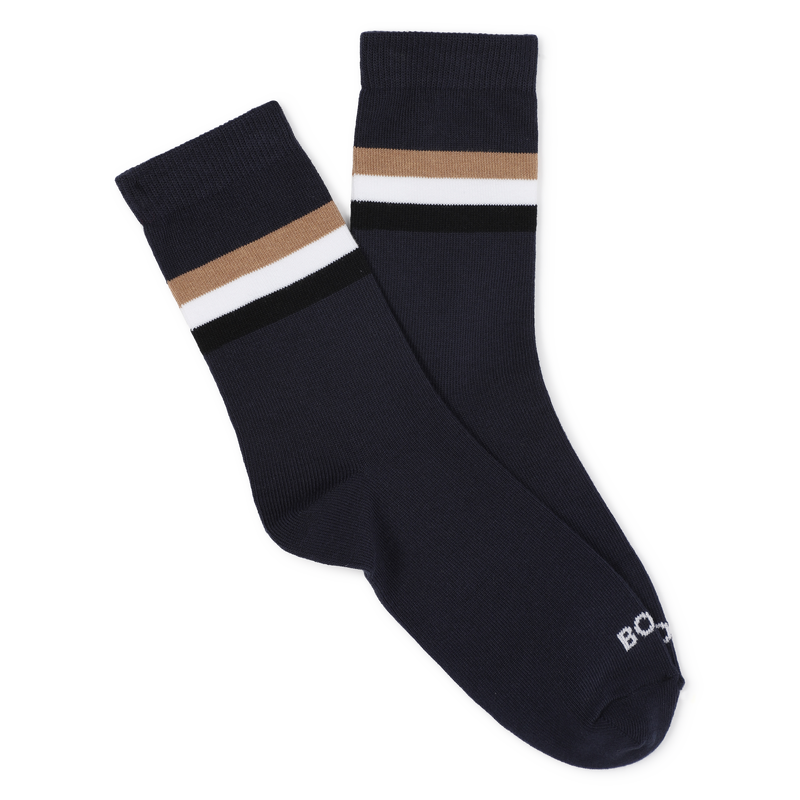 Lote de 3 pares de meias BOSS 
                    BOY