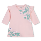 Vestido, leggings e fita KENZO KIDS 
                    GIRL