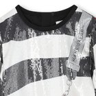 Vestido com padr&atilde;o de zebra completo MARC JACOBS 
                    GIRL