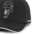 Bon&eacute; ajust&aacute;vel de algod&atilde;o KARL LAGERFELD KIDS 
                    BOY