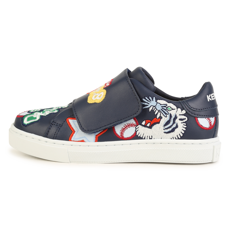 Embroidered velcro sneakers KENZO KIDS 
                    UNISEX