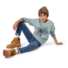 Cal&ccedil;as de malha denim TIMBERLAND 
                    BOY