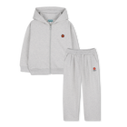 Cardigan e conjunto de cal&ccedil;as KENZO KIDS 
                    GIRL