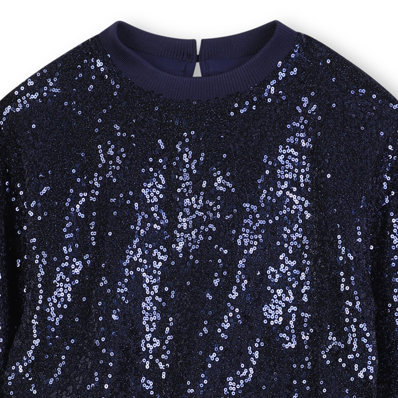 Vestido bimaterial BILLIEBLUSH 
                        GIRL