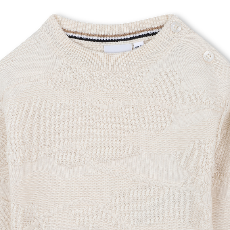 Camisola com decote redondo BOSS 
                        BOY