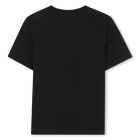 T-shirt manga curta em algod&atilde;o BOSS 
                    BOY