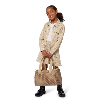 Vestido manga longa com tachas MICHAEL KORS GIRL