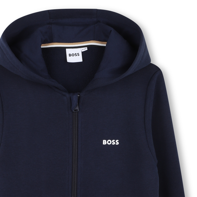 Cardigan com capuz BOSS 
                        BOY