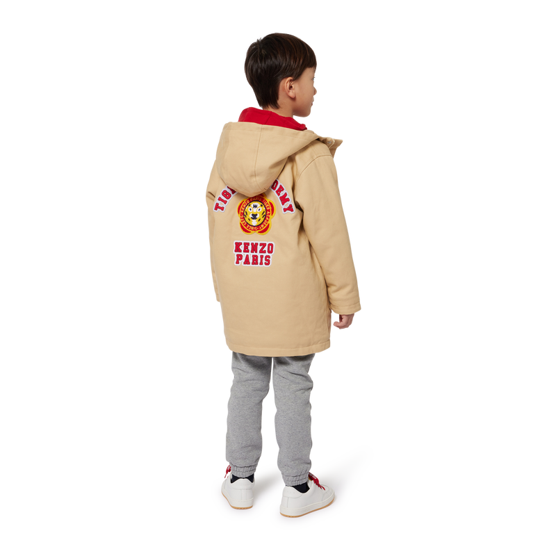 Parca com capuz KENZO KIDS 
                    BOY