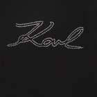 T-shirt de manga curta KARL LAGERFELD KIDS 
                    GIRL