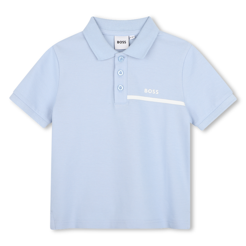 POLO + CONJUNTO SHORTS BOSS 
                        BOY