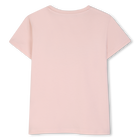 Camiseta de mangas curtas KARL LAGERFELD KIDS 
                    GIRL