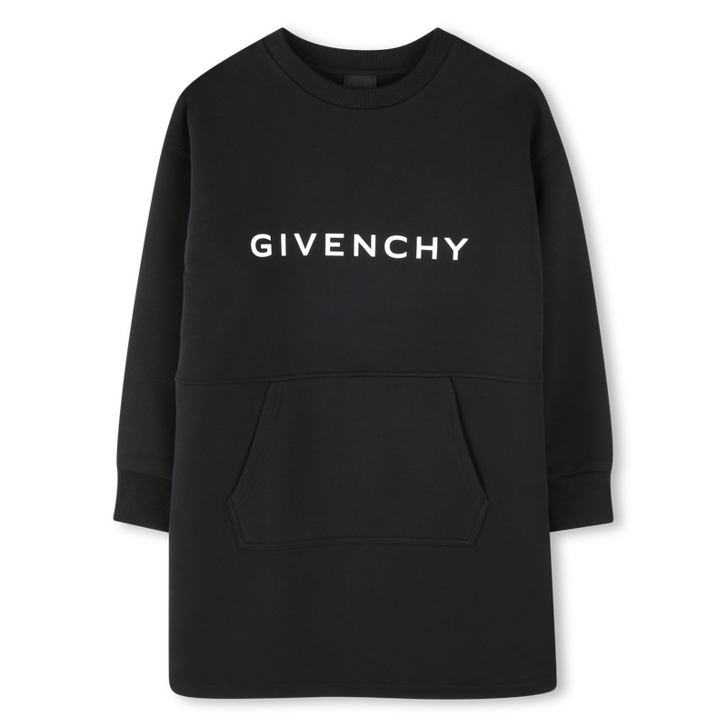 Vestido direito de moletão GIVENCHY 
                    GIRL