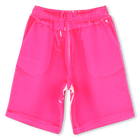 Bermudas molet&atilde;o com bordado MARC JACOBS 
                    UNISEX