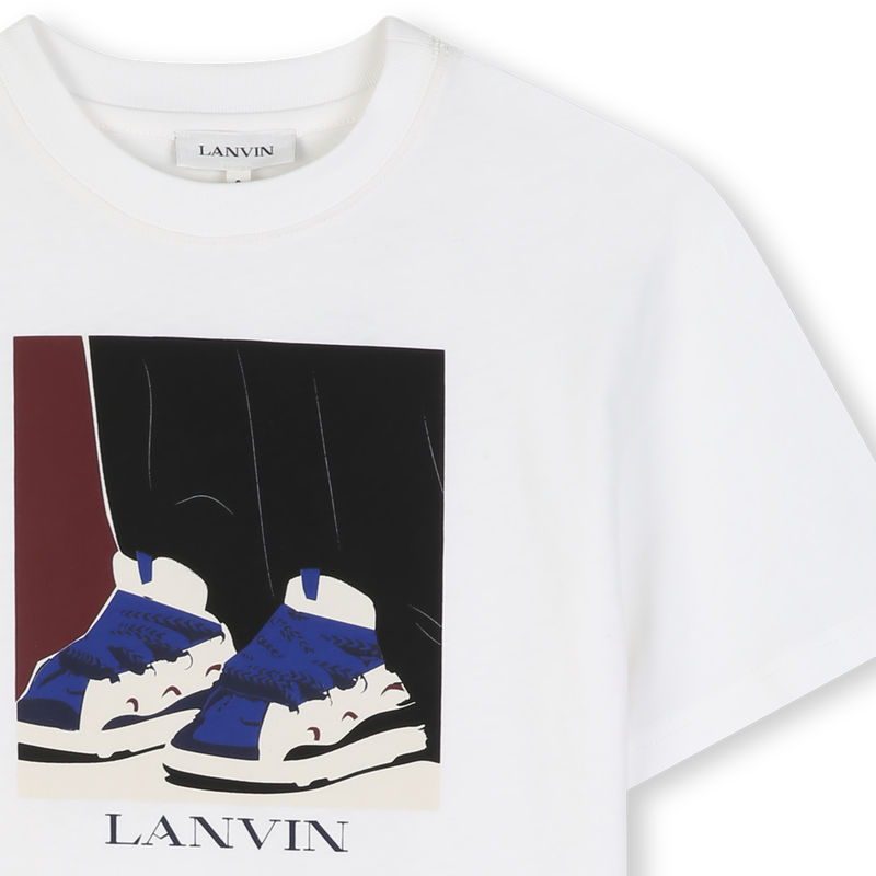 Camiseta de mangas curtas LANVIN 
                        BOY