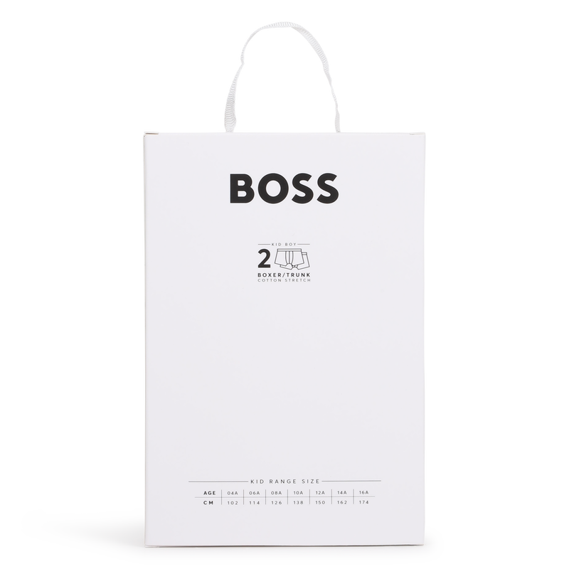 Pack de 2 cuecas boxer BOSS 
                    BOY