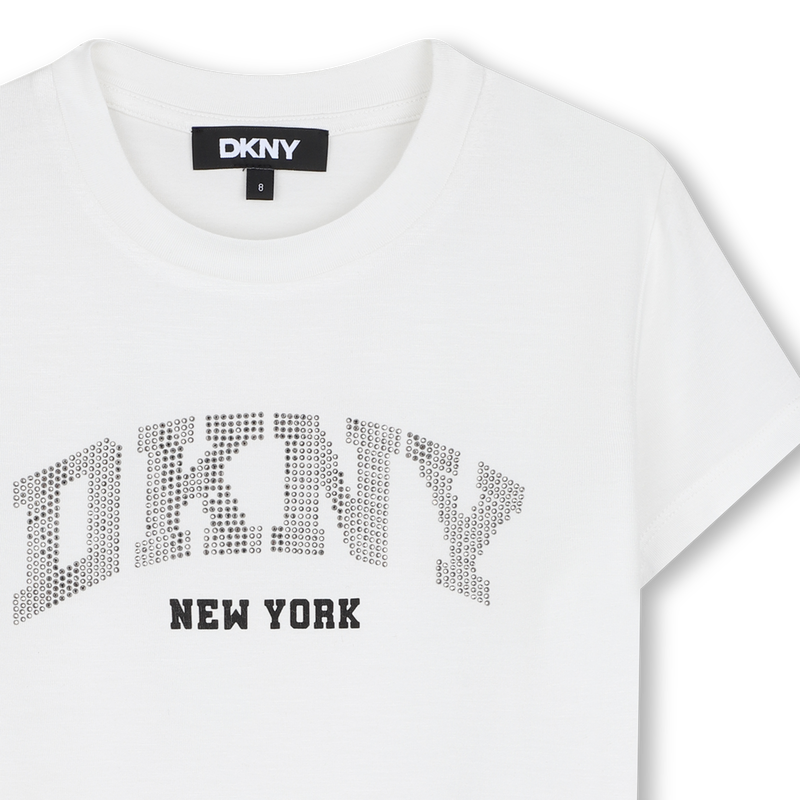 Camiseta de mangas curtas DKNY 
                        GIRL