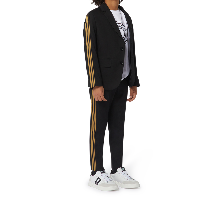 Casaco de cerim&oacute;nia com faixas KARL LAGERFELD KIDS 
                        BOY