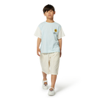 Bermudas lisas de algod&atilde;o KENZO KIDS 
                    BOY