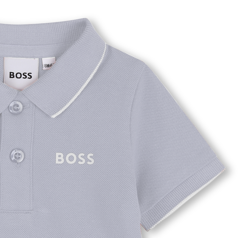 Polo de manga curta BOSS 
                        BOY