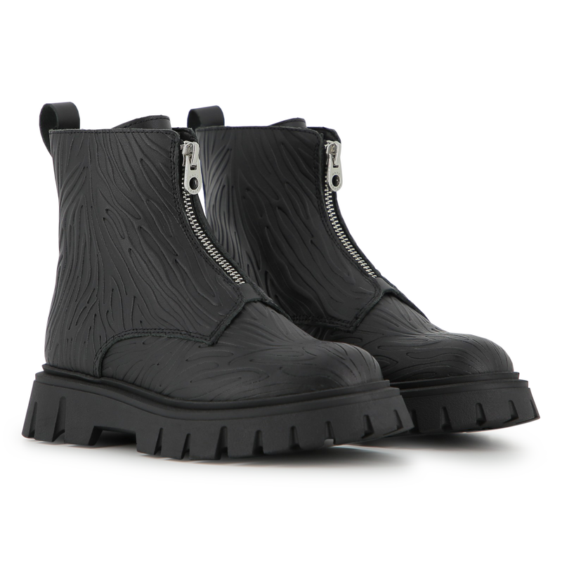 Botins de couro bovino MARC JACOBS 
                        GIRL