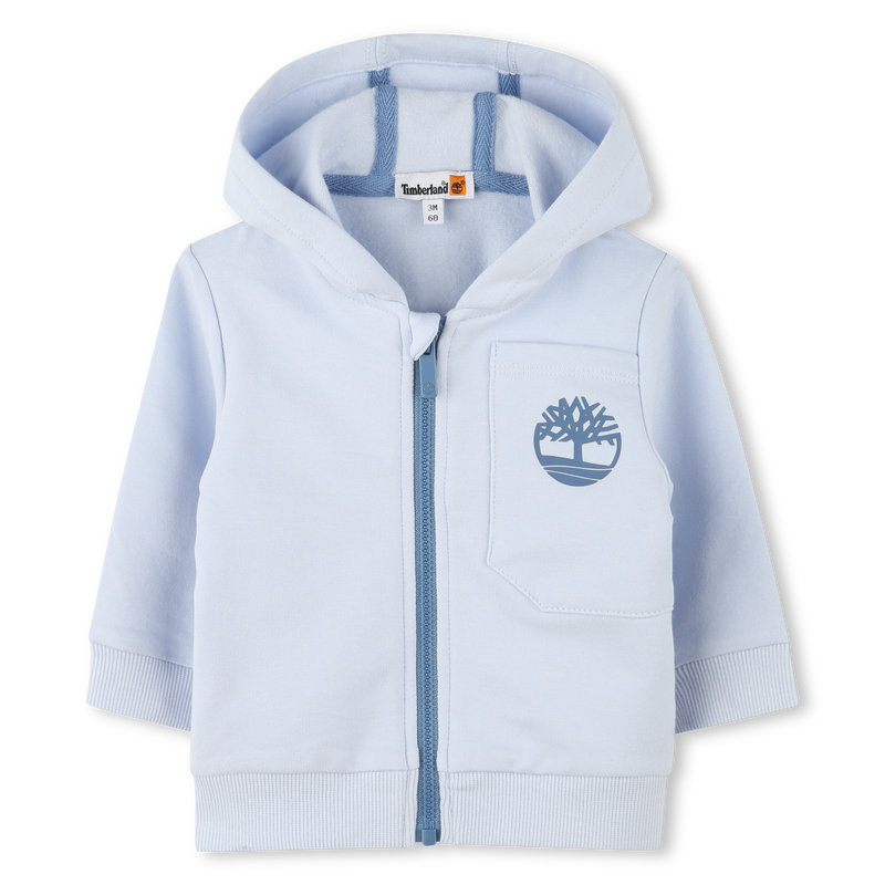 Hooded Zipped Sweatshirt TIMBERLAND 
                    BOY