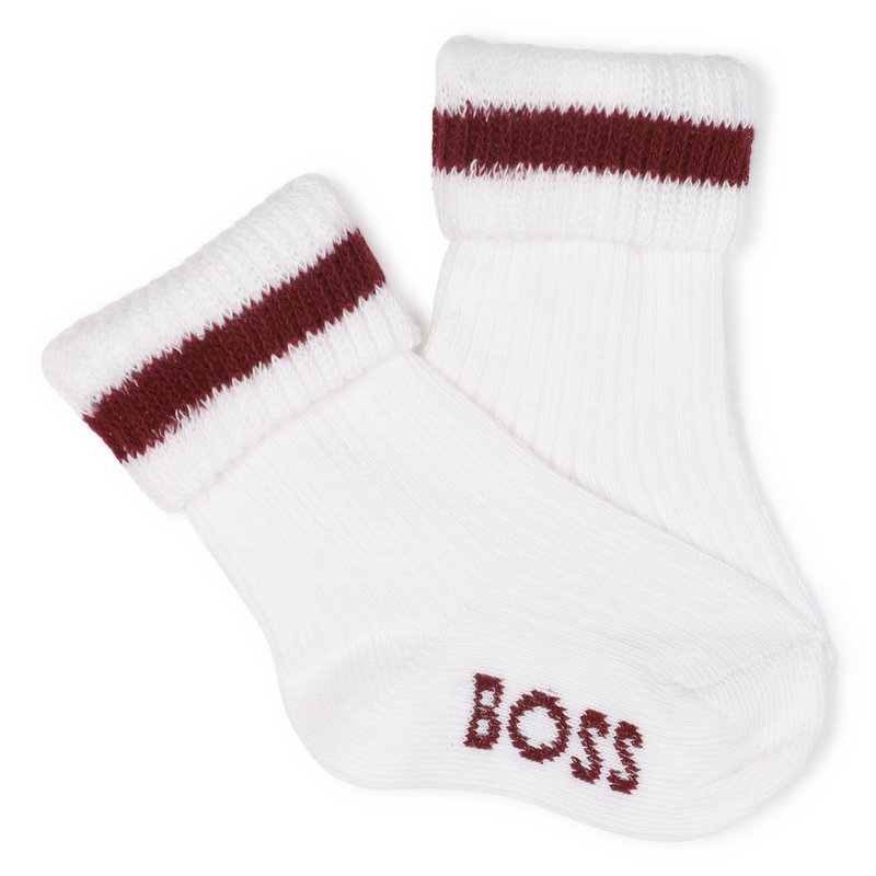 Lote de 3 pares de meias BOSS 
                    GIRL