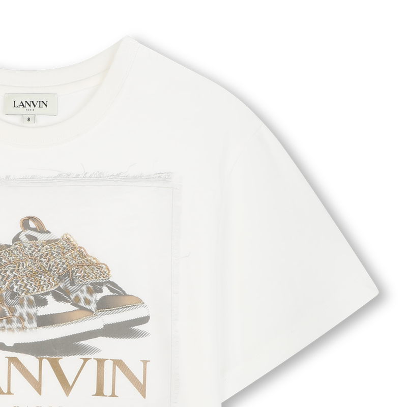 T-shirt de manga curta LANVIN 
                    GIRL