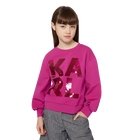 Sweatshirt de manga comprida KARL LAGERFELD KIDS 
                    GIRL