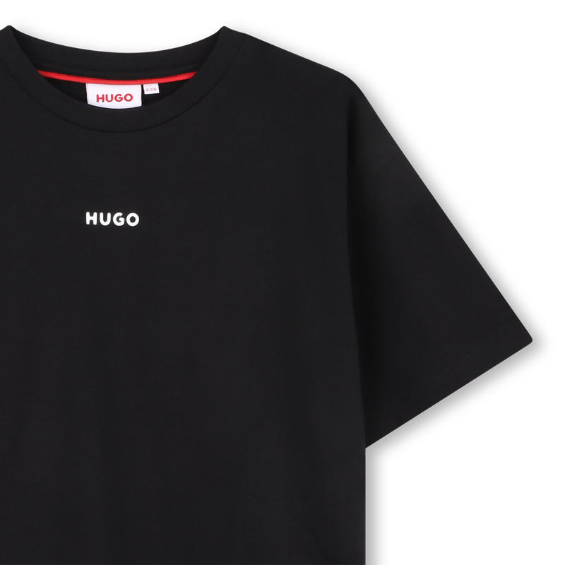 T-shirt de manga curta HUGO 
                    BOY
