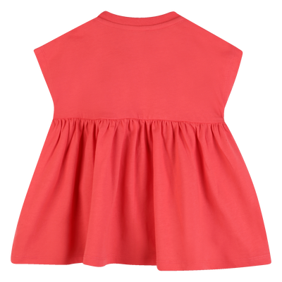 VESTIDO REUNIDO NA CINTURA KENZO KIDS GIRL