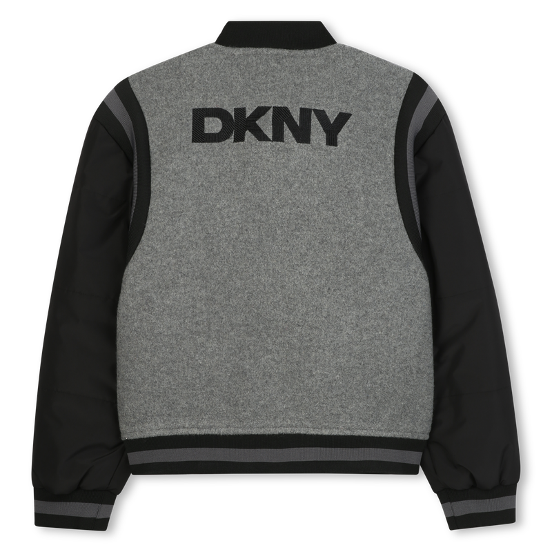 Jaqueta de tecido de lã DKNY 
                    UNISEX