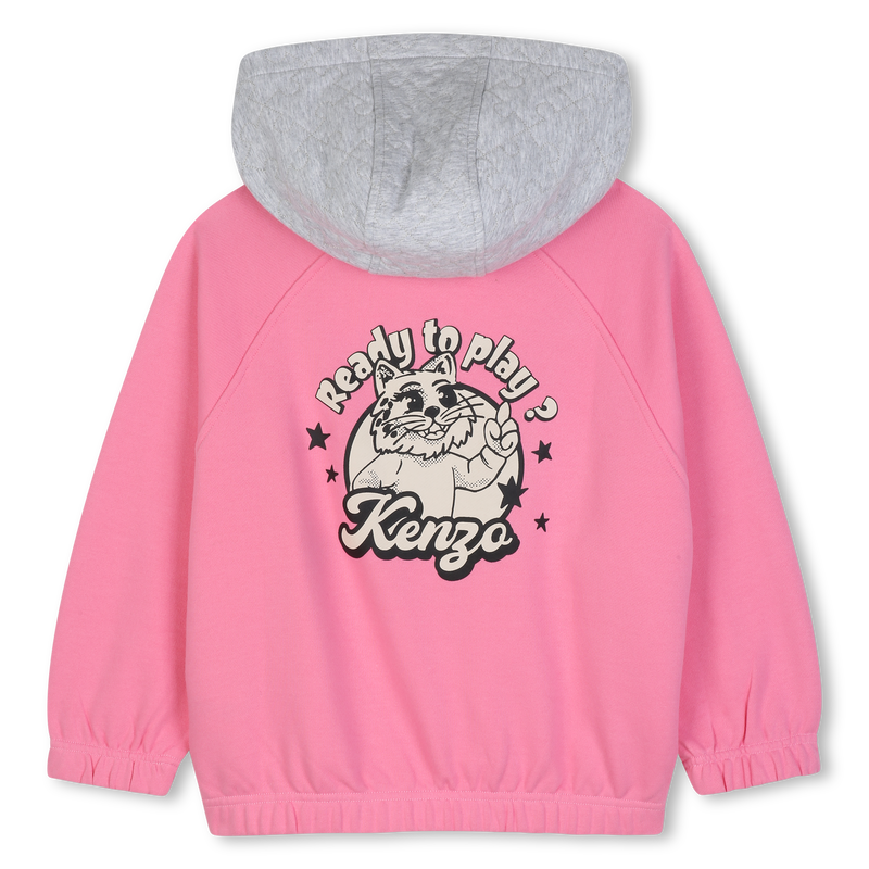 Moleton com capuz KENZO KIDS 
                        GIRL